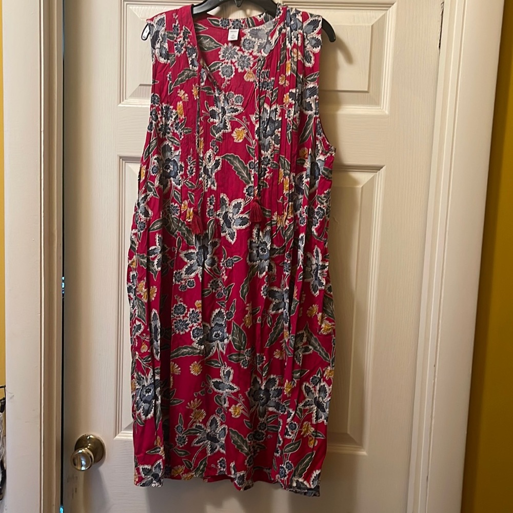 Sleeveless Swing dress Large Tall